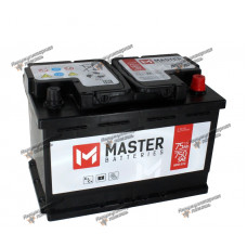 Master Batteries 6СТ- 75 (о.п.)