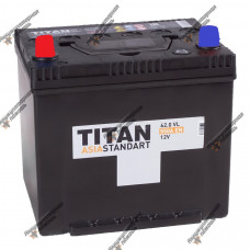 Titan  Asia Standart (70D23L) 6СТ-62 (п.п) нижн. крепл