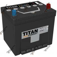 Titan Asia Standart (80D26L)  6СТ-72 (о.п) нижн. крепл