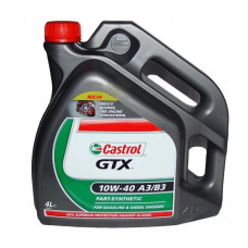 Моторное полусинтетическое масло Castrol GTX A3/B3 10W-40