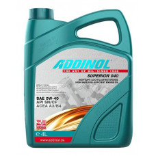 Моторное масло Addinol Superior 040 0W-40 4л