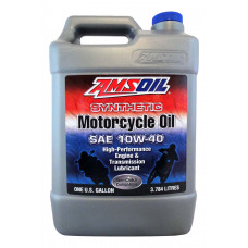 Моторное синтетическое масло Amsoil Synthetic Motorcycle Oil 10W-40
