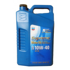 Моторное полусинтетическое масло Chevron Supreme Motor Oil 10W-40