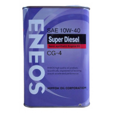 Моторное полусинтетическое масло Eneos Super Diesel Semi-Synthetic 10W-40
