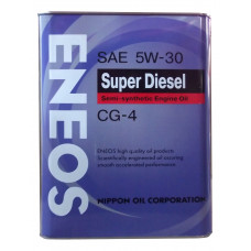 Моторное масло Eneos Super Diesel Semi-Synthetic 5W-30 4л