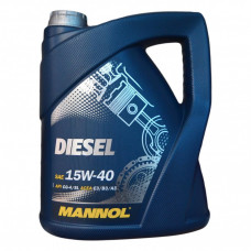 Минеральное масло Mannol DIESEL 15W-40 5л
