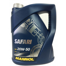 Минеральное масло Mannol SAFARI 20W-50 5л