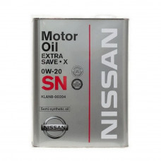 Моторное минеральное масло Nissan Extra Save-X 0W-20
