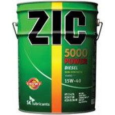 Моторное полусинтетическое масло ZIC 5000 Power 15W-40