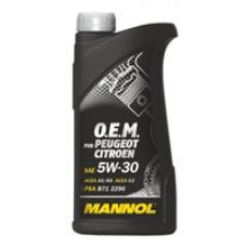 Моторное синтетическое масло Mannol 7703 O.E.M. for Peugeot Citroen 5W-30