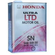 Моторное масло Honda Ultra LTD-SN 5W-30 4л