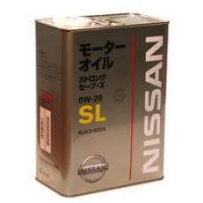 Моторное полусинтетическое масло Nissan Strong Save-X 0W-20