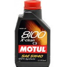 Моторное масло Motul 8100 X-clean 5W-40 1л
