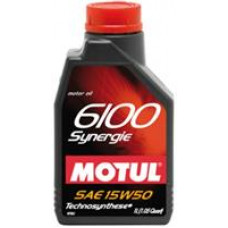 Моторное полусинтетическое масло Motul 6100 SYNERGIE 15W-50
