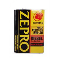 Моторное синтетическое масло Idemitsu Zepro Diesel 5W-40