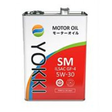 Моторное масло Yokki SM ILSAC GF-4 5W-30 4л
