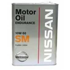 Моторное синтетическое масло Nissan Endurance 10W-50