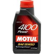 Моторное полусинтетическое масло Motul 4100 POWER 15W-50