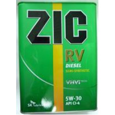 Моторное полусинтетическое масло ZIC RV 5W-30
