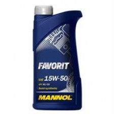 Моторное масло Mannol FAVORIT 15W-50 1л