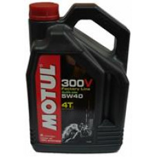 Моторное синтетическое масло Motul 300V 4T FACTORY LINE 5W-40