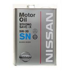 Моторное полусинтетическое масло Nissan Strong Save-X 5W-30
