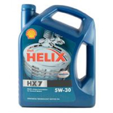Моторное полусинтетическое масло Shell Helix HX7 5W-30