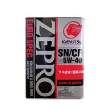Моторное синтетическое масло Idemitsu Zepro Euro Spec SN/CF 5W-40