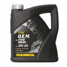 Моторное синтетическое масло Mannol 7707 O.E.M. for Ford Volvo 5W-30