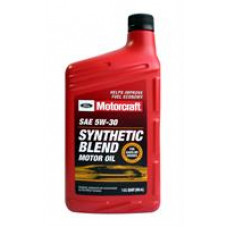 Моторное полусинтетическое масло Motorcraft Synthetic Blend Motor Oil 5W-30