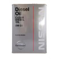 Моторное синтетическое масло Nissan Clean Diesel Oil DL-1 5W-30