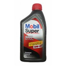 Моторное полусинтетическое масло Mobil SUPER 5000 10W-40