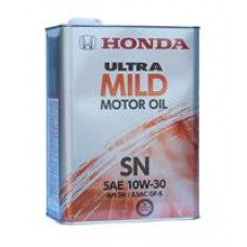 Моторное масло Honda ULTRA MILD SN 10W-30 4л