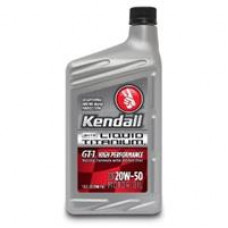 Моторное синтетическое масло Kendall GT-1 High Performance With Liquid Titanium 20W-50