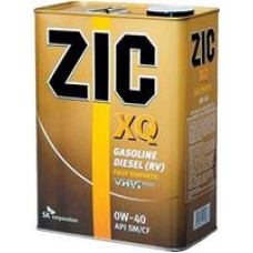 Моторное масло ZIC XQ 0W-40 4л