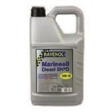 Моторное минеральное масло Ravenol Marineoil Diesel SHPD 10W-40
