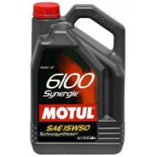 Моторное полусинтетическое масло Motul 6100 SYNERGIE 15W-50