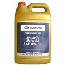 Моторное синтетическое масло Subaru SYNTHETIC OIL 0W-20