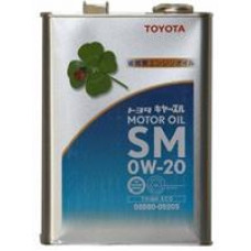 Моторное синтетическое масло Toyota SM 0W-20