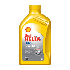 Моторное минеральное масло Shell Helix HX6 10W-40