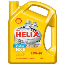 Моторное минеральное масло Shell Helix Diesel HX5 15W-40