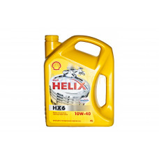 Моторное минеральное масло Shell Helix HX6 10W-40