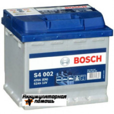 Автомобильный аккумулятор BOSCH S4 52 (002)