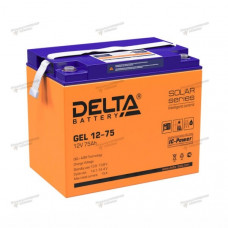 Аккумуляторная батарея DELTA GEL 12-75 (12V75Ah)