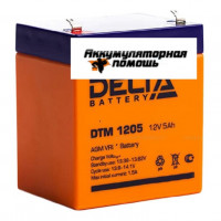 Аккумуляторная батарея DELTA DTM-1205 (12V5A)