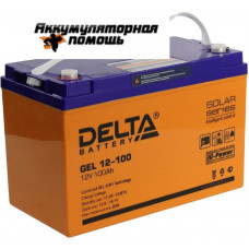 Аккумуляторная батарея DELTA GEL-12100 (12V100A) Аккумуляторная батарея DELTA GEL-12100 (12V100A)