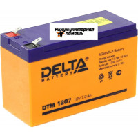 Аккумуляторная батарея DELTA DTM-1207 (12V7,2A) Аккумуляторная батарея DELTA DTM-1207 (12V7,2A)