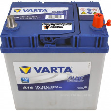 VARTA Blue Dynamic 6СТ-40.0 (540 126 033) яп.ст/тонк.  кл