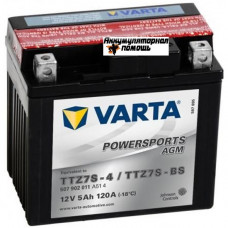 VARTA POWERSPORTS 12V/5Ач (507 902 011) AGM