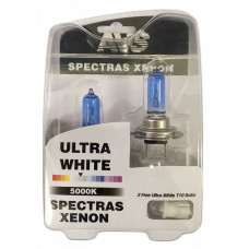 Газонаполненные лампы AVS SPECTRAS Xenon 5000K H7 12V 75W, комплект 2+2 (T-10) шт.